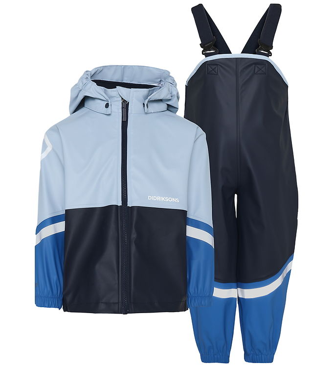 Didriksons Regntøj m. Seler - Waterman - PU - Navy