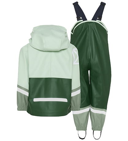 Didriksons Regntøj m. Seler - Waterman - PU - Pine Green