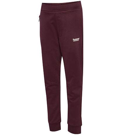 Hummel Sweatpants - HmlJR Regular Waist - Vineyard Wine
