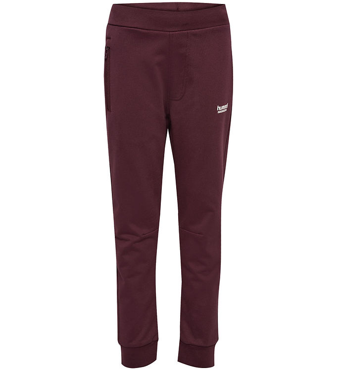 Hummel Sweatpants - HmlJR Regular Waist - Vineyard Wine