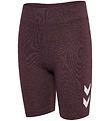 Hummel Cykelshorts - HmlJR - Fudge Melange Hummel Cykelshorts - HmlJR - Fudge Melange