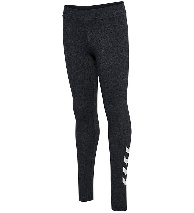 Hummel hmlJR Leggings - Black Melange