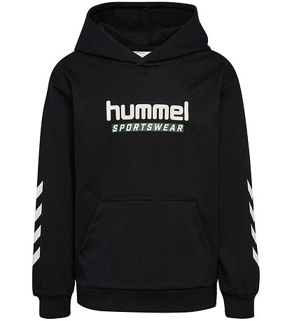 Hummel Hættetrøje Logo Hoodie - hmlJr - Sort
