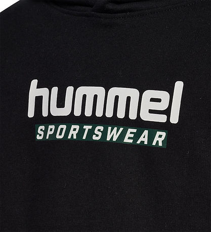 Hummel Hættetrøje Logo Hoodie - hmlJr - Sort