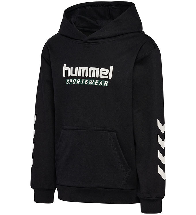 Hummel Hættetrøje Logo Hoodie - hmlJr - Sort