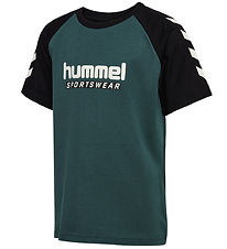 Hummel T-shirt - HmlJr Logo - Stargazer Hummel T-shirt - HmlJr Logo - Stargazer