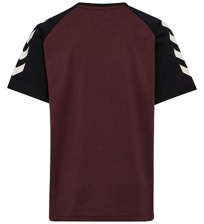 Hummel T-shirt - HmlJr Logo - Vineyard Wine