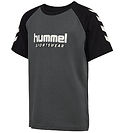 Hummel T-shirt - HmlJr Logo - Ebony