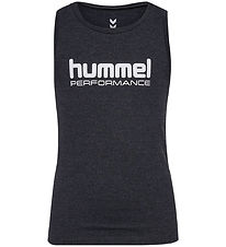 Hummel Tanktop - HmlJR - Black Melange Hummel Tanktop - HmlJR - Black Melange