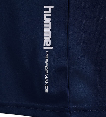 Hummel T-shirt - HmlJR Performance - Dress Blues
