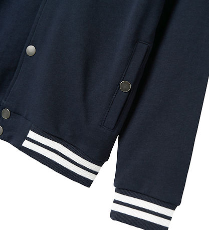 Name It Cardigan - NkmKiel - Navy Blazer m. Print