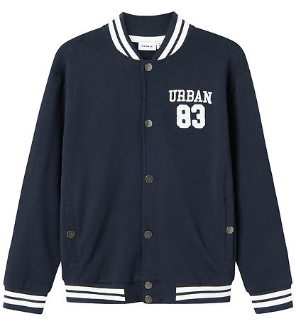 Name It Cardigan - NkmKiel - Navy Blazer m. Print