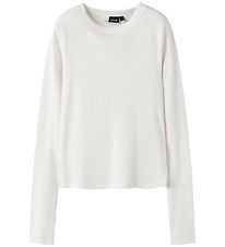 LMTD Bluse - Rib - Noos - NlfHinaja - White Alyssum LMTD Bluse - Rib - Noos - NlfHinaja - White Alyssum