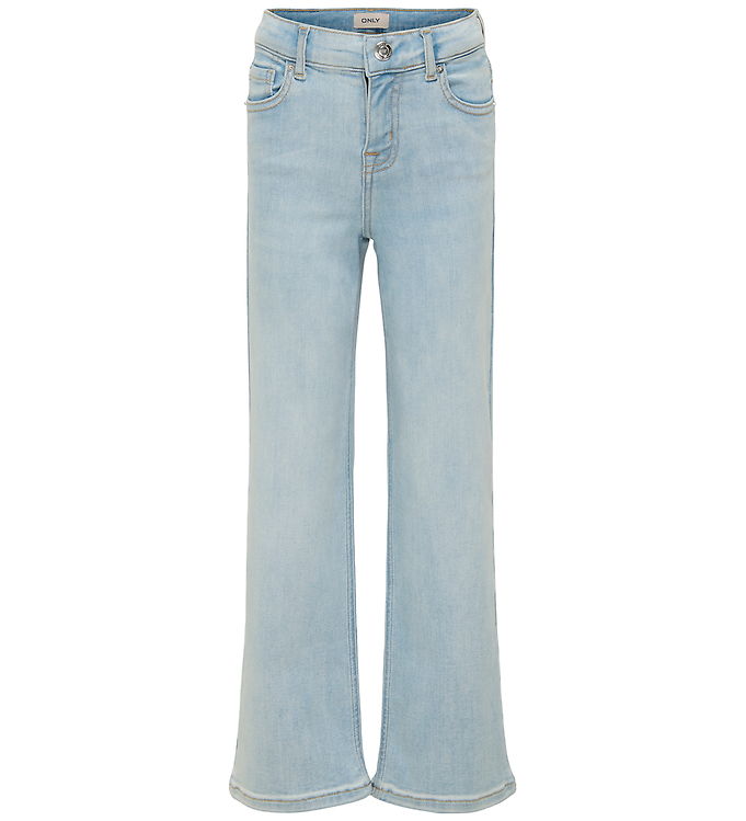 Kids Only Jeans - Noos - Wide - KogMadison - Light Blue Denim