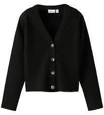 Name It Cardigan - Strik - Rib - NkfLarenLise - Sort Name It Cardigan - Strik - Rib - NkfLarenLise - Sort