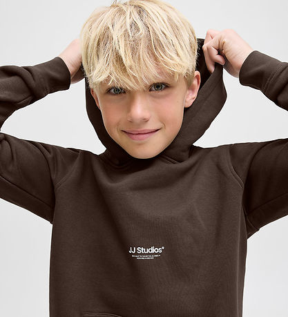 Jack & Jones Hoodie - Noos - JjeSoho - Delicioso w. Logo