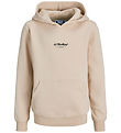 Jack & Jones Hættetrøje - Noos - JjeSoho - Moonbeam m. Logo Jack & Jones Hættetrøje - Noos - JjeSoho - Moonbeam m. Logo
