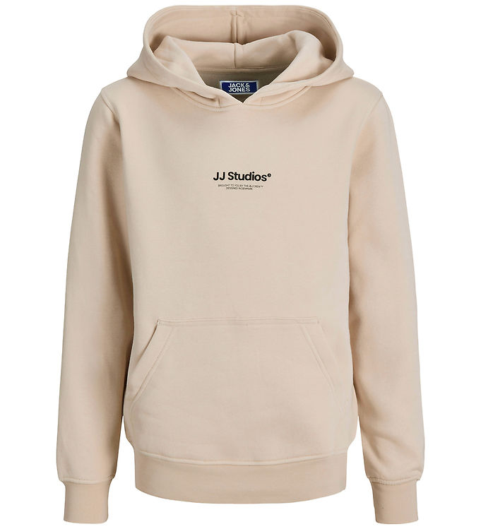 Jack & Jones Hættetrøje - Noos - JjeSoho - Moonbeam m. Logo