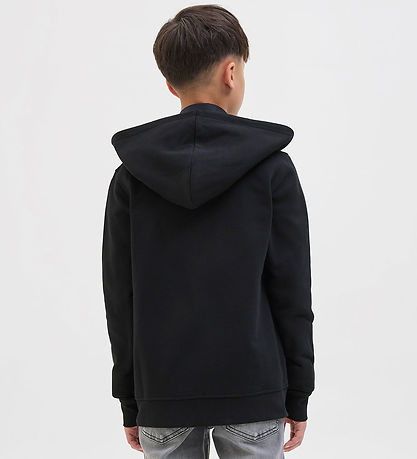 Jack & Jones Cardigan - Noos - JjeSoho - Sort m. Logo