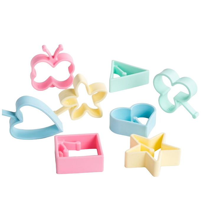 DÃ«na Aktivitetslegetøj - Silikone - Magisk Flip - 8 Dele - Paste