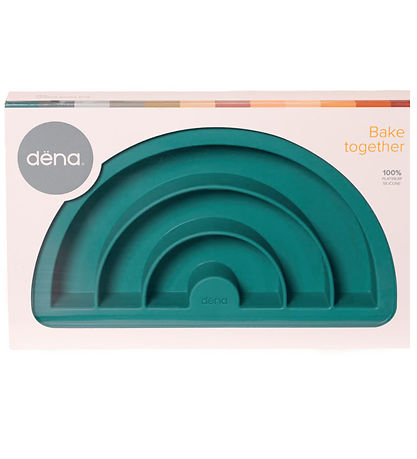 Dëna Bageform - Silikone - Rainbow - Blue Dusk