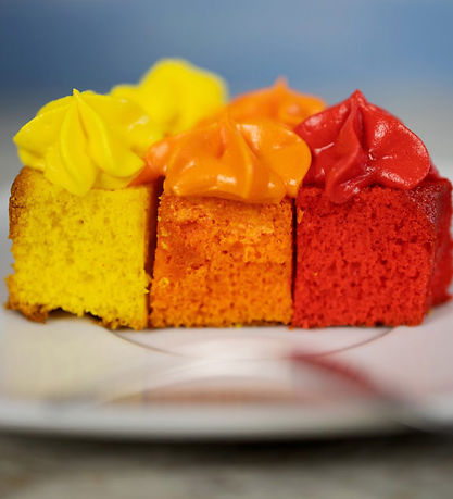 Dëna Bageform - Silikone - Rainbow - Mustard