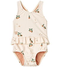 Liewood Badedragt - Baby - Amina - Peach/Sea Shell Liewood Badedragt - Baby - Amina - Peach/Sea Shell