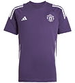adidas Performance T-shirt - Manchester United - Lilla adidas Performance T-shirt - Manchester United - Lilla