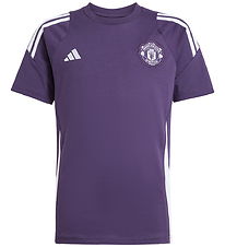 adidas Performance T-shirt - Manchester United - Lilla adidas Performance T-shirt - Manchester United - Lilla