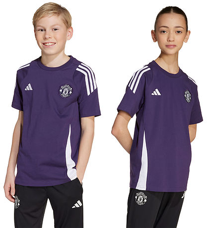 adidas Performance T-shirt - Manchester United - Lilla