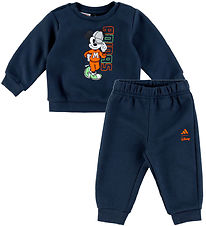 adidas Performance Sweatsæt - Mickey Mouse - Aurora Ink/Impact O adidas Performance Sweatsæt - Mickey Mouse - Aurora Ink/Impact O