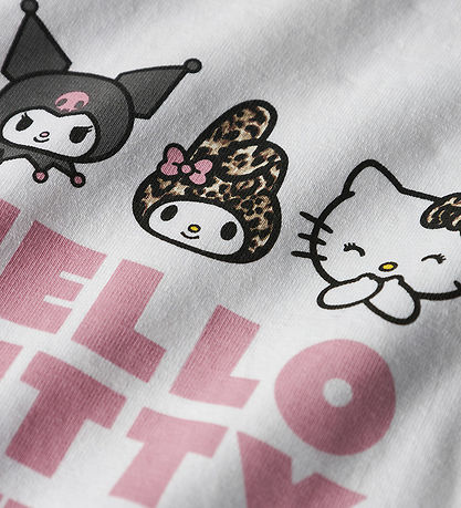 Name It T-shirt - NkfJixara - Hello Kitty - Bright White Name It T-shirt - NkfJixara - Hello Kitty - Bright White