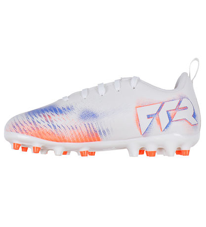 Puma Fodboldstøvler - Future 8 Play MG Jr - Hvid/Puma Sort/Glowi Puma Fodboldstøvler - Future 8 Play MG Jr - Hvid/Puma Sort/Glowi