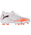 Puma Fodboldstøvler - Future 8 Match FG/AG Jr - White/Puma Black Puma Fodboldstøvler - Future 8 Match FG/AG Jr - White/Puma Black