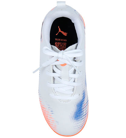 Puma Indendørssko - Future 8 Play IT - Puma White/Black/Glowing 