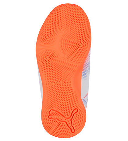 Puma Fodboldstøvler - Future 8 Play V IT Jr - Hvid/Puma Sort/Gl Puma Fodboldstøvler - Future 8 Play V IT Jr - Hvid/Puma Sort/Gl