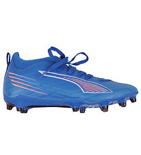 Puma Fodboldstøvler - Ultra 6 Match FG/AG Jr - Ultra Blue/Hvid/ Puma Fodboldstøvler - Ultra 6 Match FG/AG Jr - Ultra Blue/Hvid/