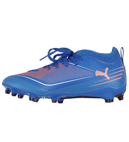 Puma Fodboldstøvler - Ultra 6 Match FG/AG Jr - Ultra Blue/Hvid/ Puma Fodboldstøvler - Ultra 6 Match FG/AG Jr - Ultra Blue/Hvid/