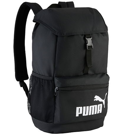 Puma Rygsæk - Phase Hooded - Puma Black m. Hvid Puma Rygsæk - Phase Hooded - Puma Black m. Hvid