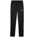 Puma Bukser - Individual Liga - Sort m. hvid