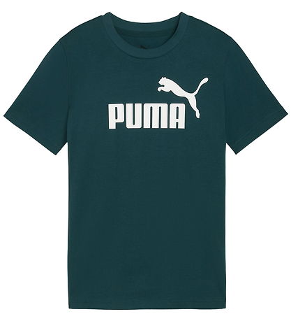 Puma T-shirt - ESS No. 1 Logo - Green Terrain Puma T-shirt - ESS No. 1 Logo - Green Terrain