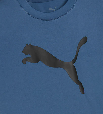 Puma T-shirt - Tad - Dark Indigo m. Logo Puma T-shirt - Tad - Dark Indigo m. Logo