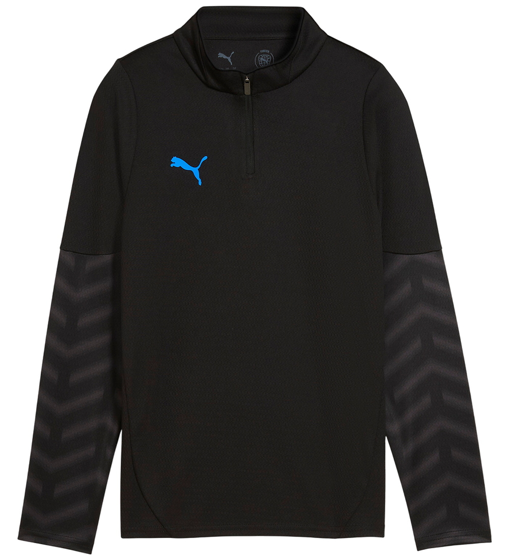 Puma Bluse M Reißverschluss - Schwarz m. Blau - Puma - 16 Jahre (176) - Blusen