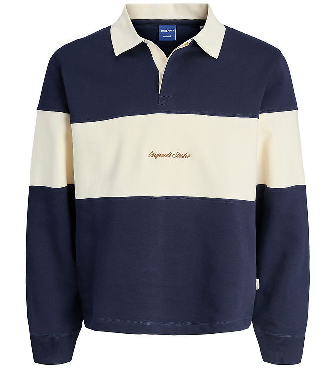 Jack & Jones Sweatshirt - Polo - JorNorrbro - Ocean Cavern