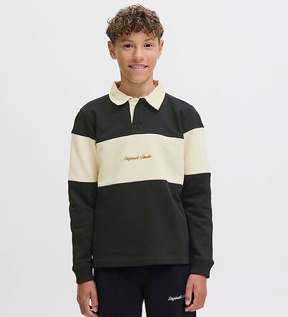 Jack & Jones Sweatshirt - Polo - JorNorrebro - Sort