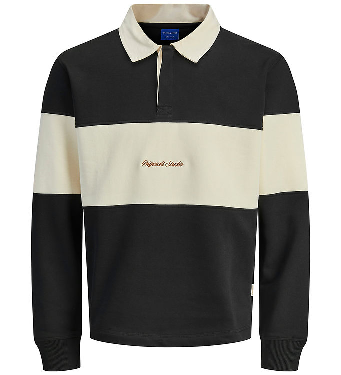 Jack & Jones Sweatshirt - Polo - JorNorrebro - Sort