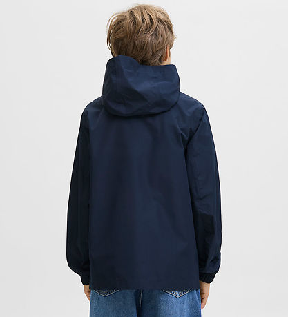 Jack & Jones Regnjakke - PE - JjefLynn - Sky Captain/Dark Chedda