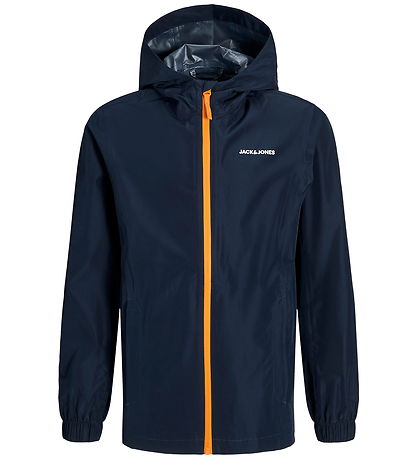 Jack & Jones Regnjakke - PE - JjefLynn - Sky Captain/Dark Chedda
