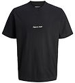 Jack & Jones T-shirt - Noos - JorNorrebro - Sort m. Logo Jack & Jones T-shirt - Noos - JorNorrebro - Sort m. Logo
