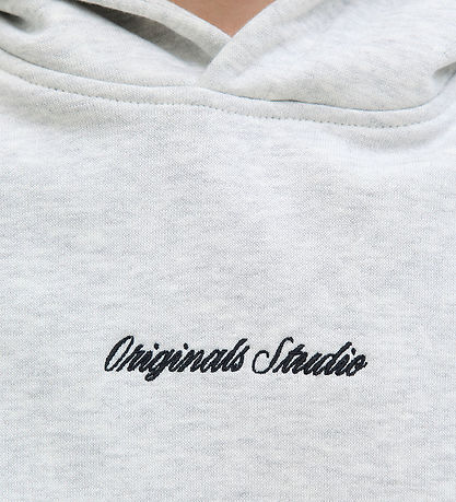 Jack & Jones Hoodie - Noos - JorNorrebro - White Melange